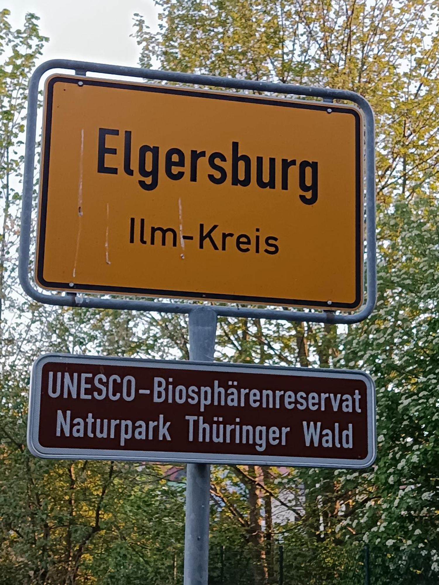 Ferienwohnung Hey Elgersburg Exteriör bild